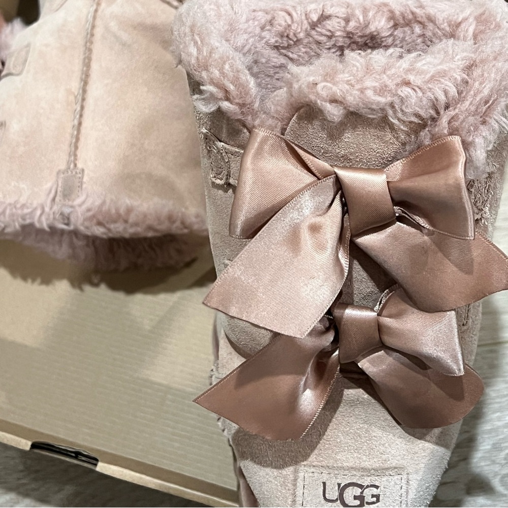 Pink Bow UGGS